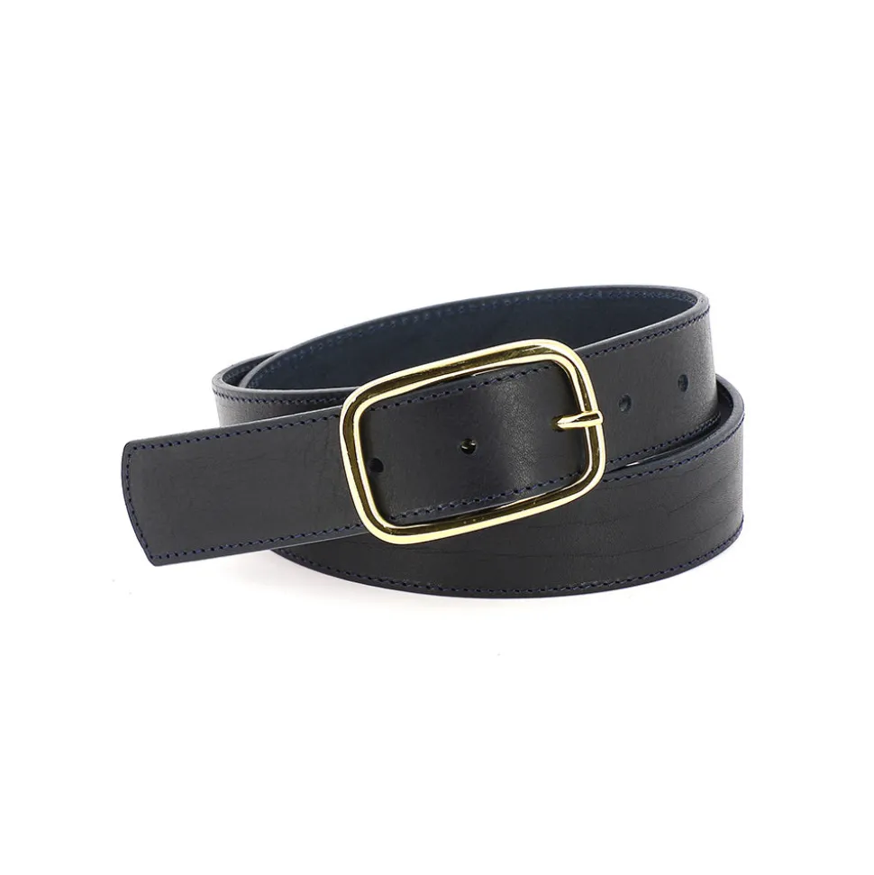 HERBERT FRERE SOEUR Herbert Frère Soeur - Ceinture La Sabin - Marine<Women Belts