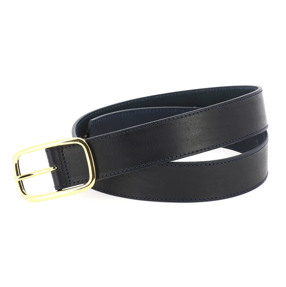 HERBERT FRERE SOEUR Herbert Frère Soeur - Ceinture La Sabin - Marine<Women Belts