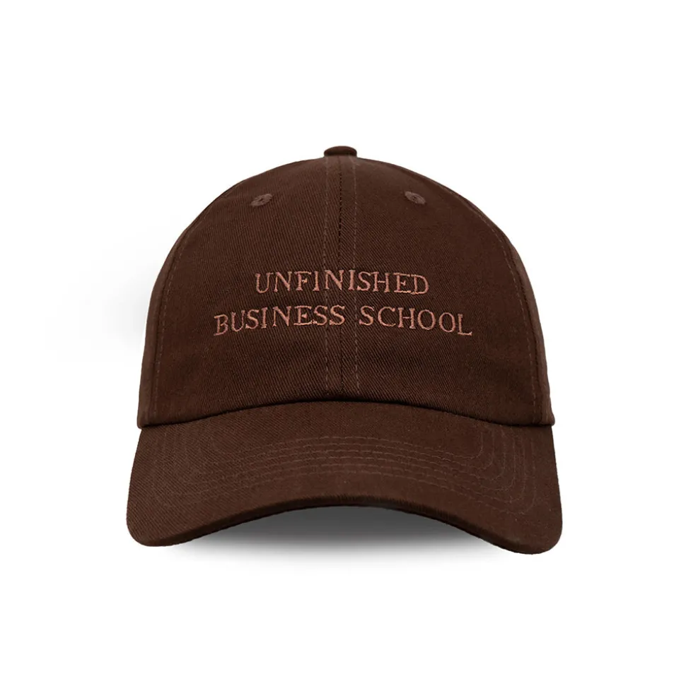 HOHO COCO - Casquette Unfinished Business School - Marron<Women Caps | Caps