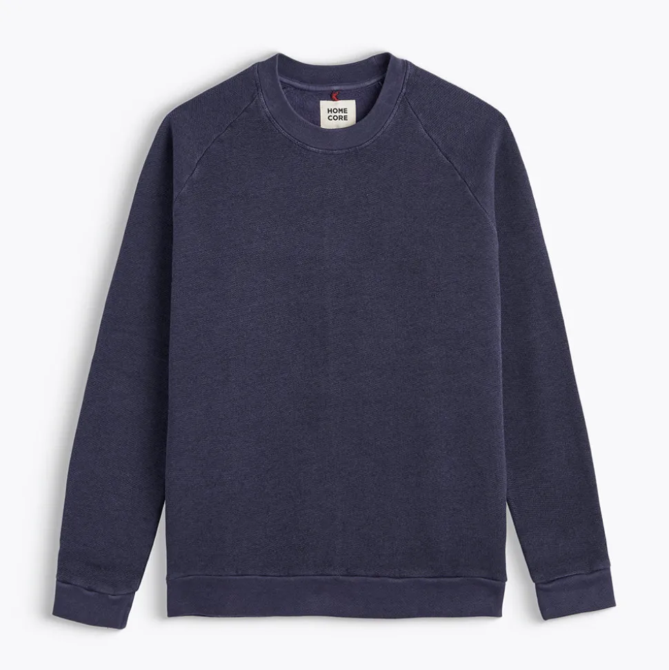 Homecore - Sweat Terry - Marine< Knitwear