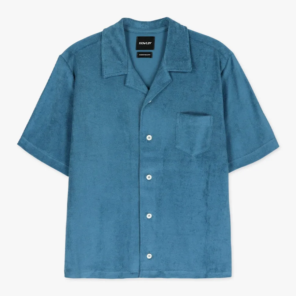 Howlin ' - Chemise Cocktail - Bleu< Shirts