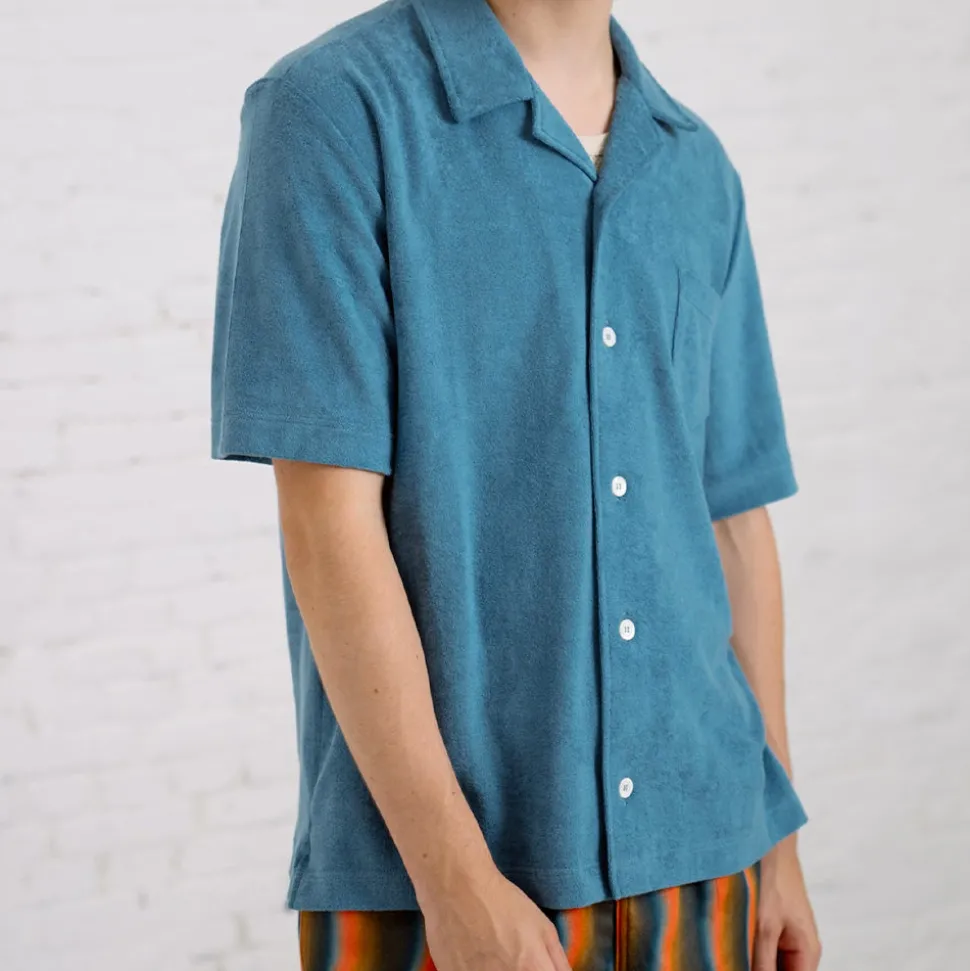 Howlin ' - Chemise Cocktail - Bleu< Shirts