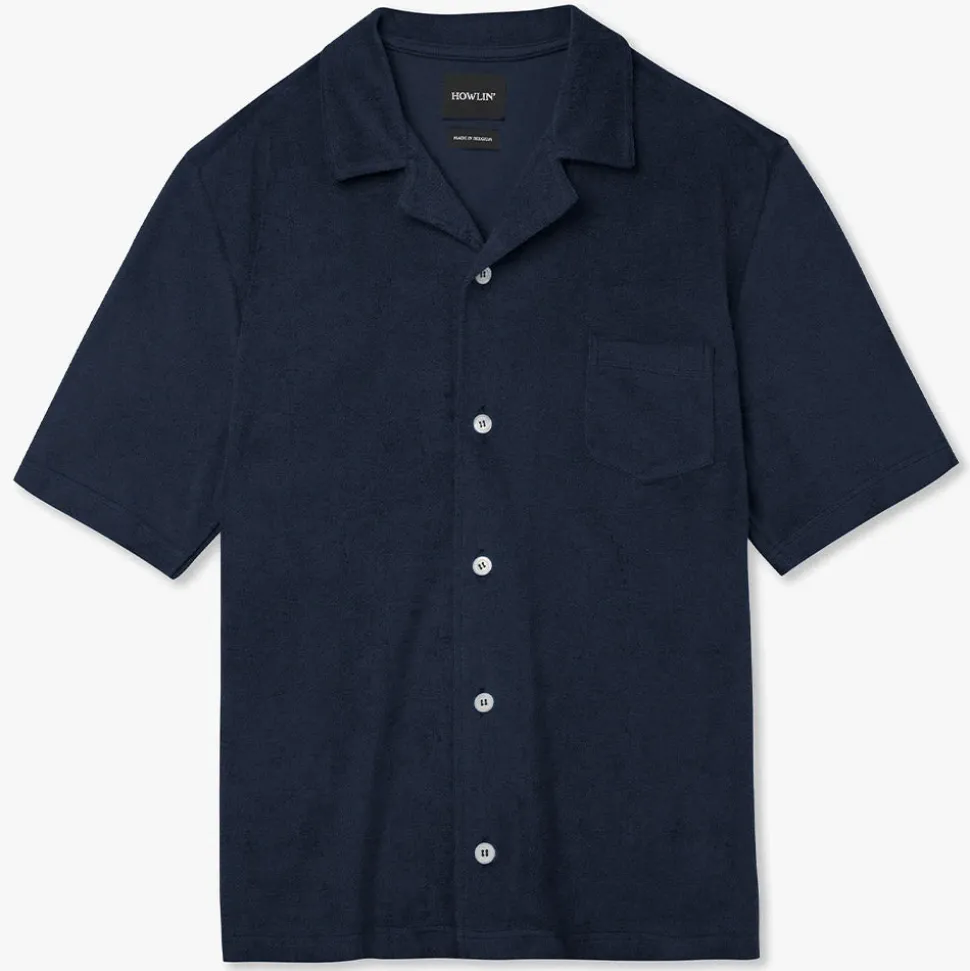 HOWLIN ' - Chemise Cocktail - Marine< Shirts