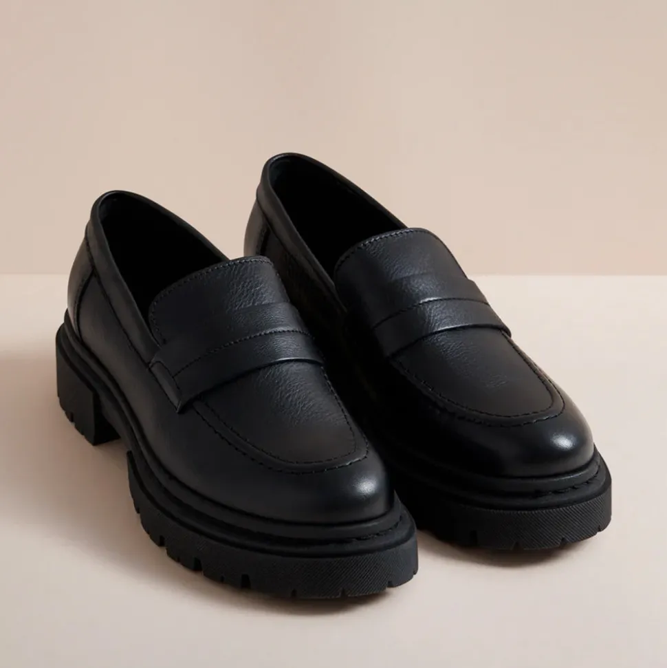 Hudson London - Mocassins Remi - Noir<Women Loafers