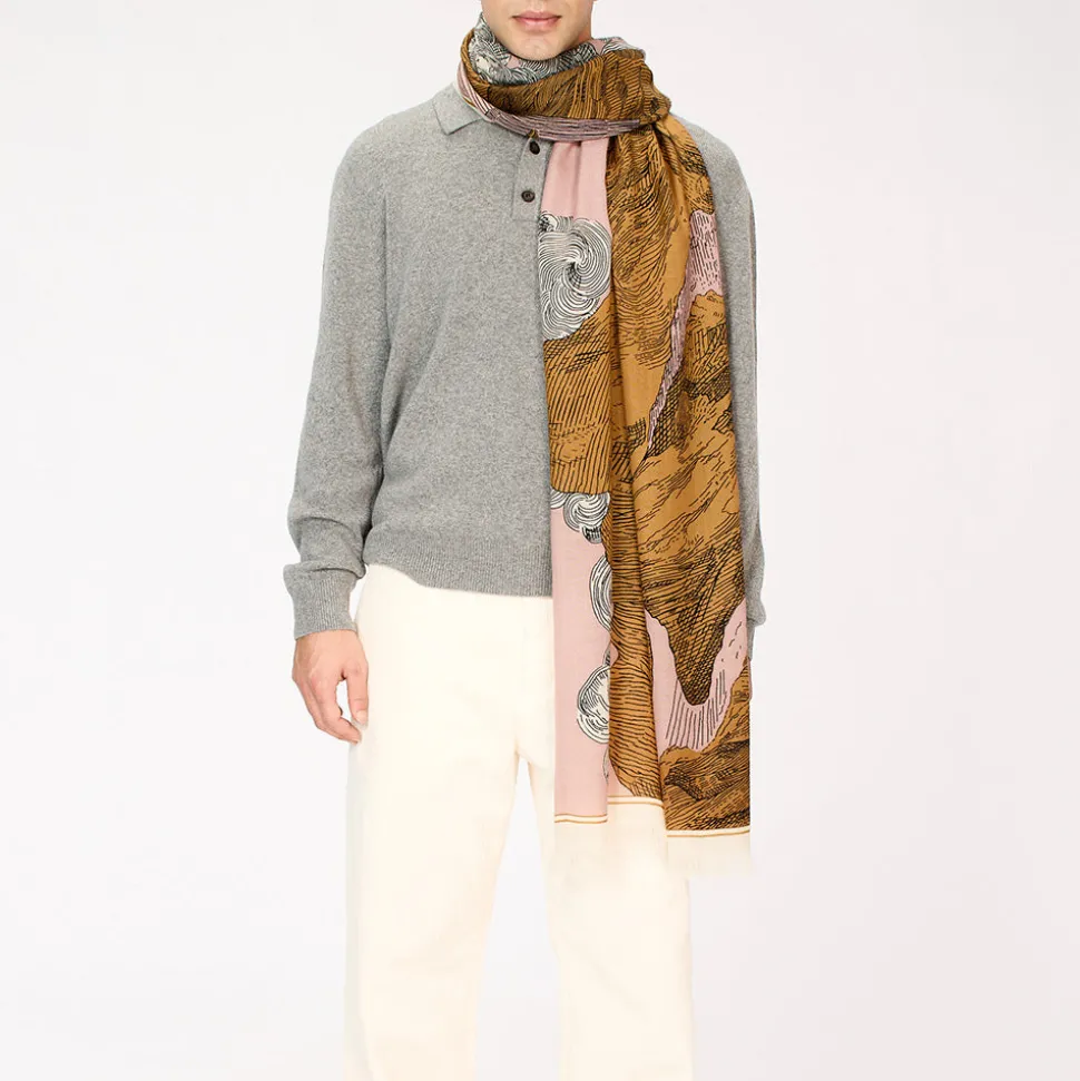 Inoui Editions - Echarpe Montana - Nude<Women Shawls