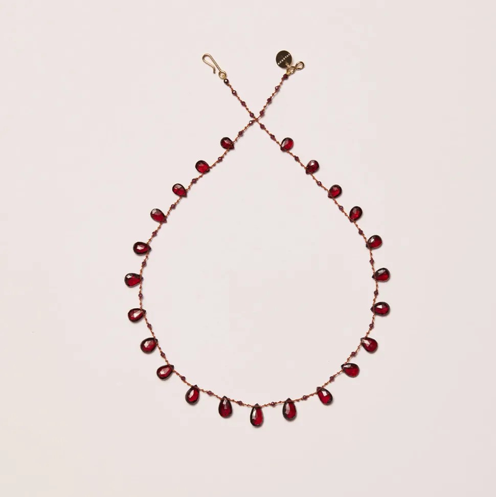 Ivarene - Collier Elston - Rouge<Women Necklaces