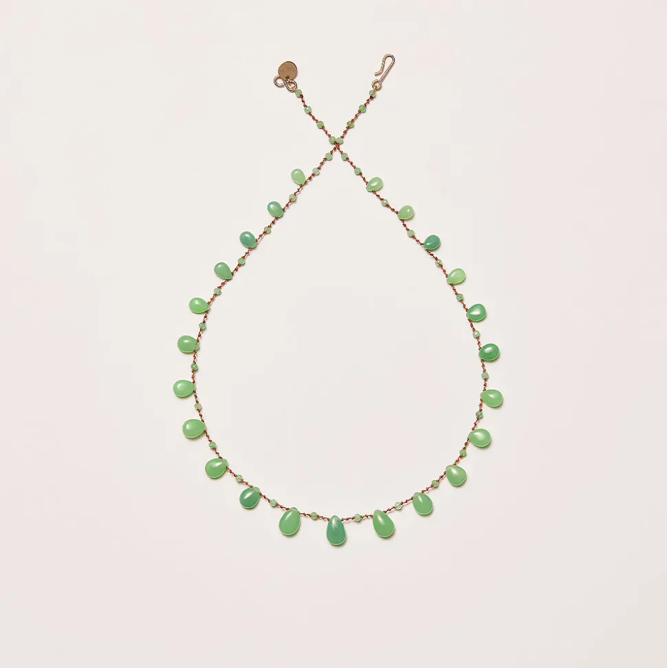 Ivarene - Collier Evergreen Drop & Beads - Vert<Women Necklaces