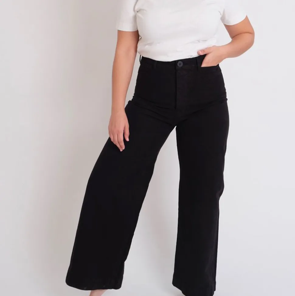 Jesse Kamm - Pantalon Sailor - Noir<Women Pants