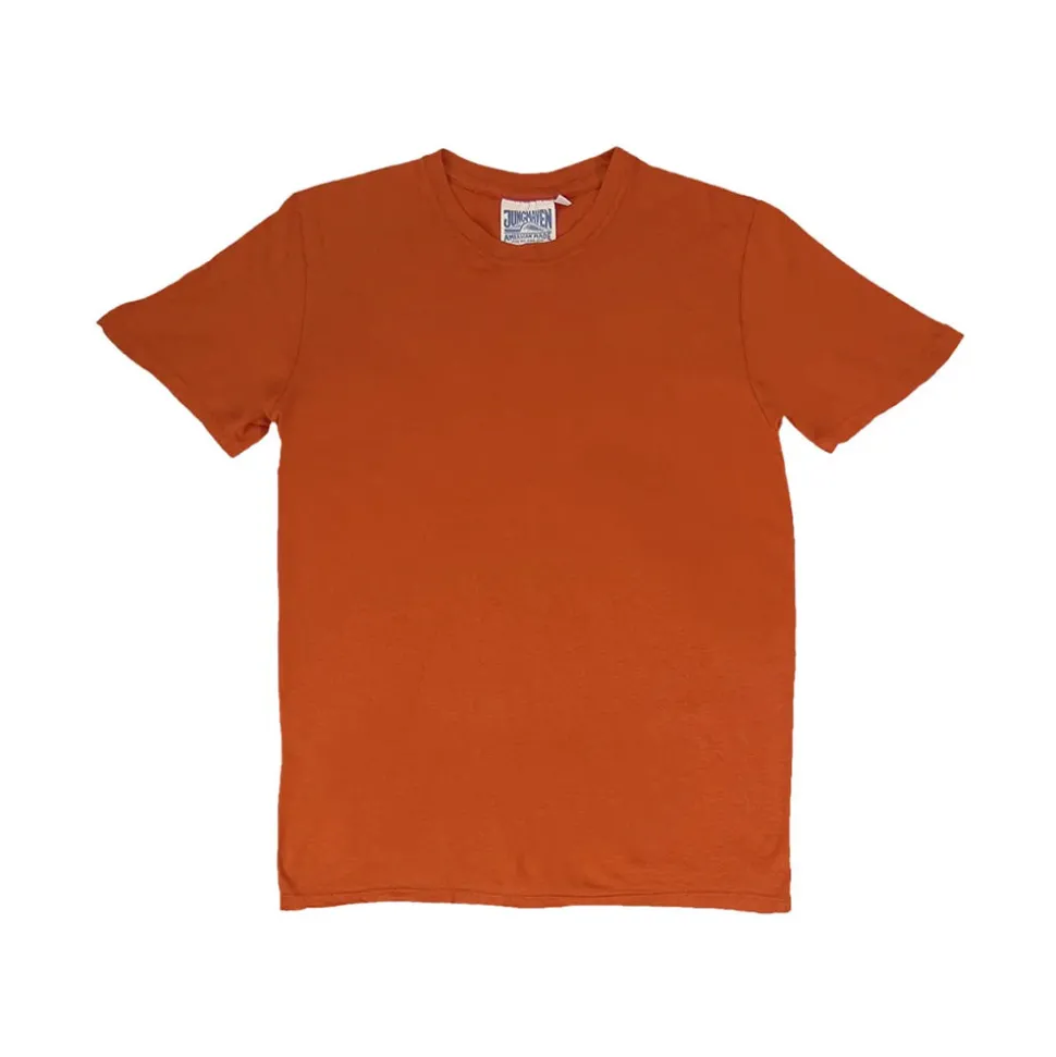 Jungmaven - Basic Tee - Brique< T-Shirts