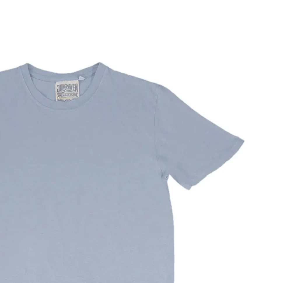 Jungmaven - Basic Tee - Costal Blue< T-Shirts