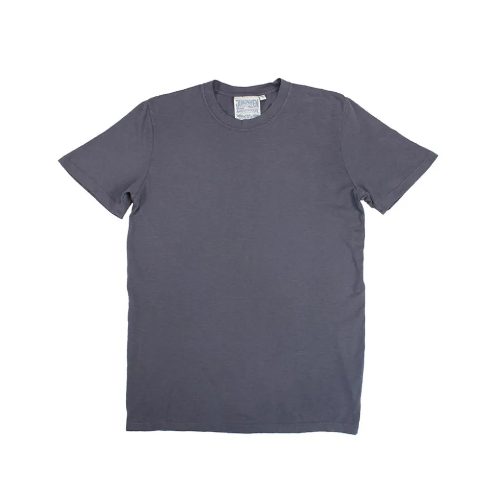 Jungmaven - Basic Tee - Diesel Gray< T-Shirts