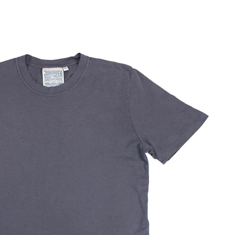 Jungmaven - Basic Tee - Diesel Gray< T-Shirts