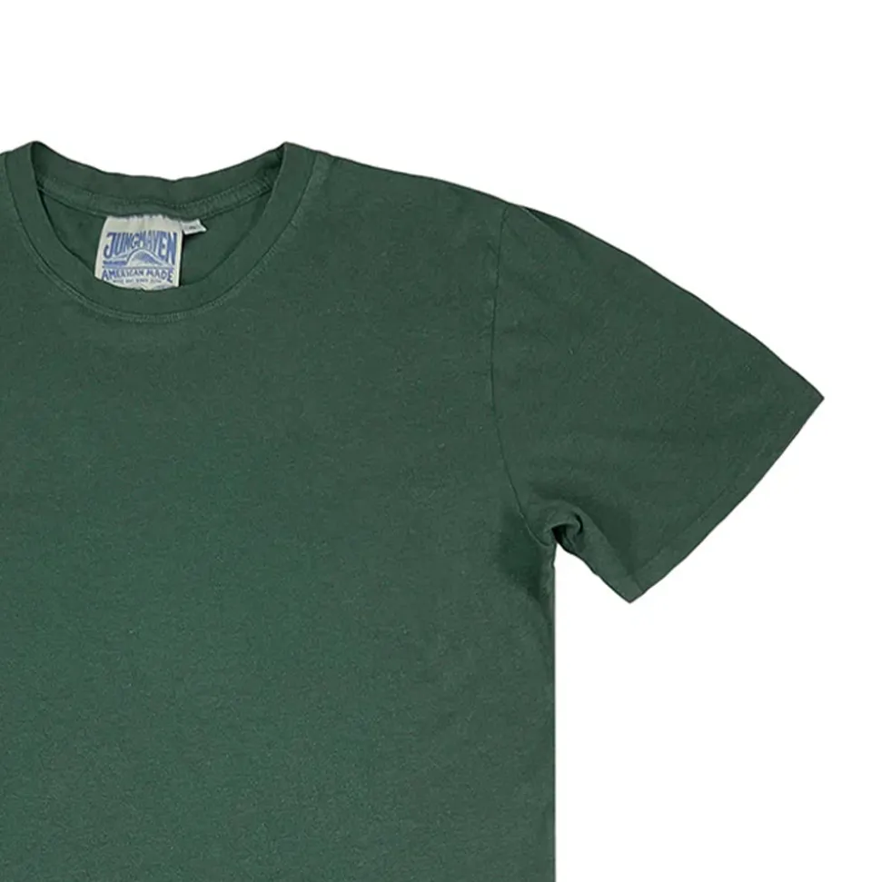 Jungmaven - Basic Tee - Hunter Green< T-Shirts