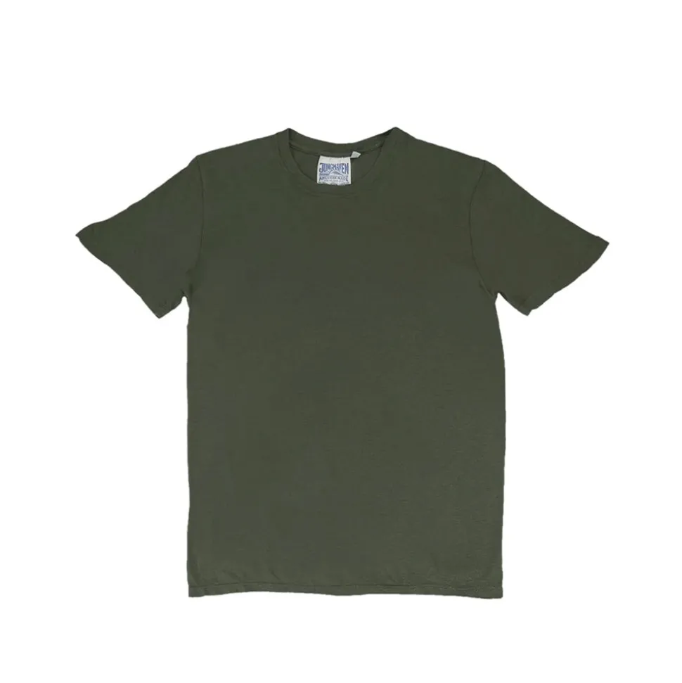 Jungmaven - Basic Tee - Olive< T-Shirts