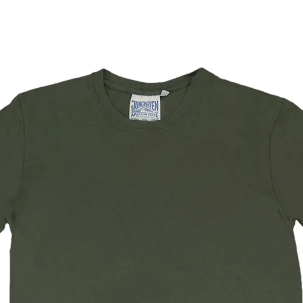 Jungmaven - Basic Tee - Olive< T-Shirts