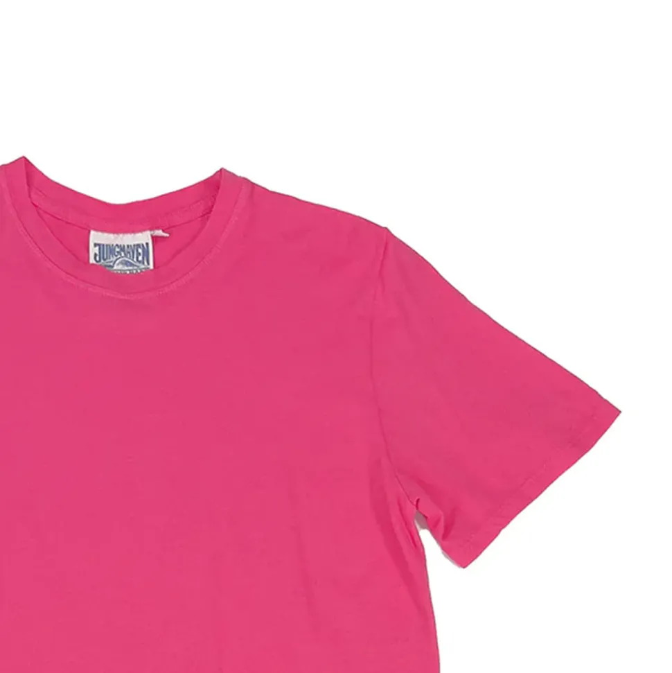 JUNGMAVEN - Basic Tee - Rose< T-Shirts