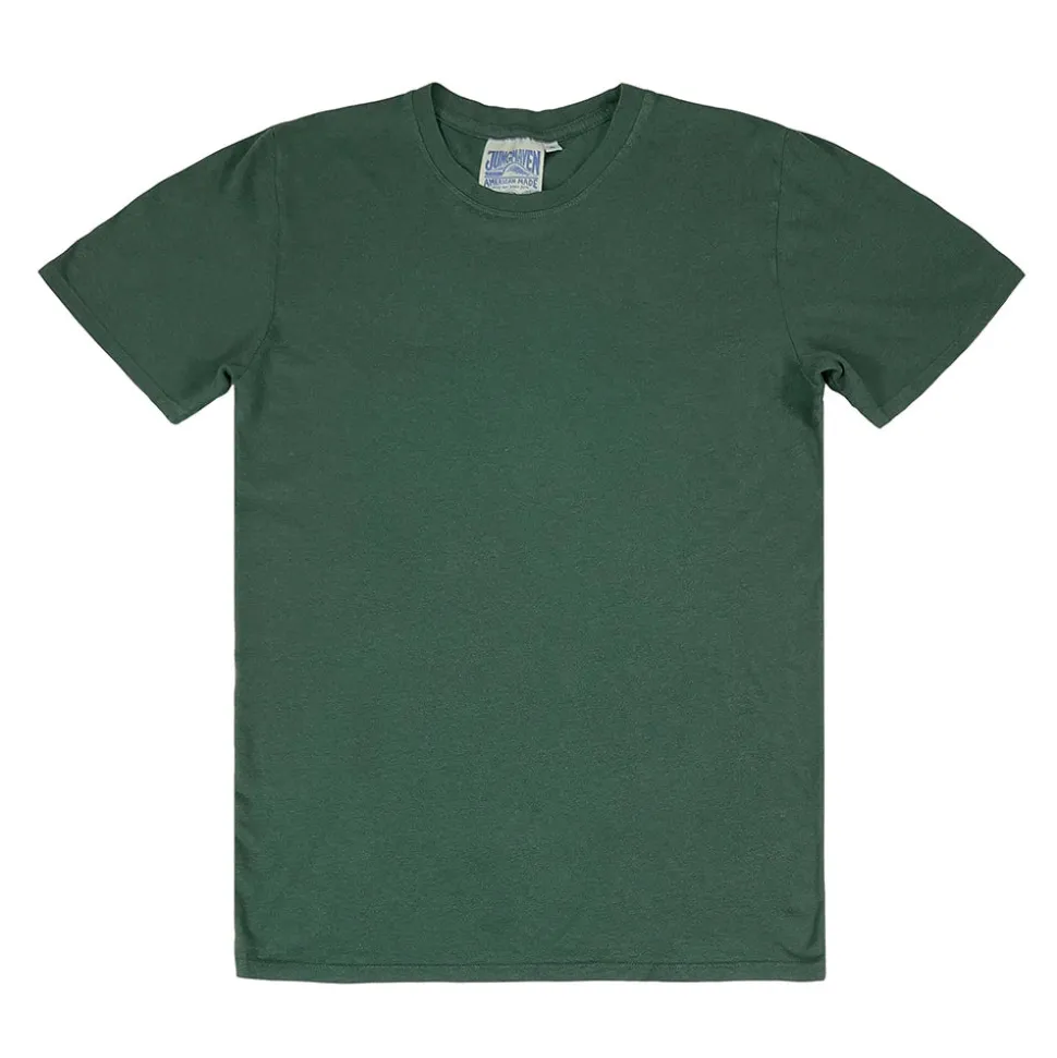 JUNGMAVEN - Basic Tee - Vert Fôret< T-Shirts