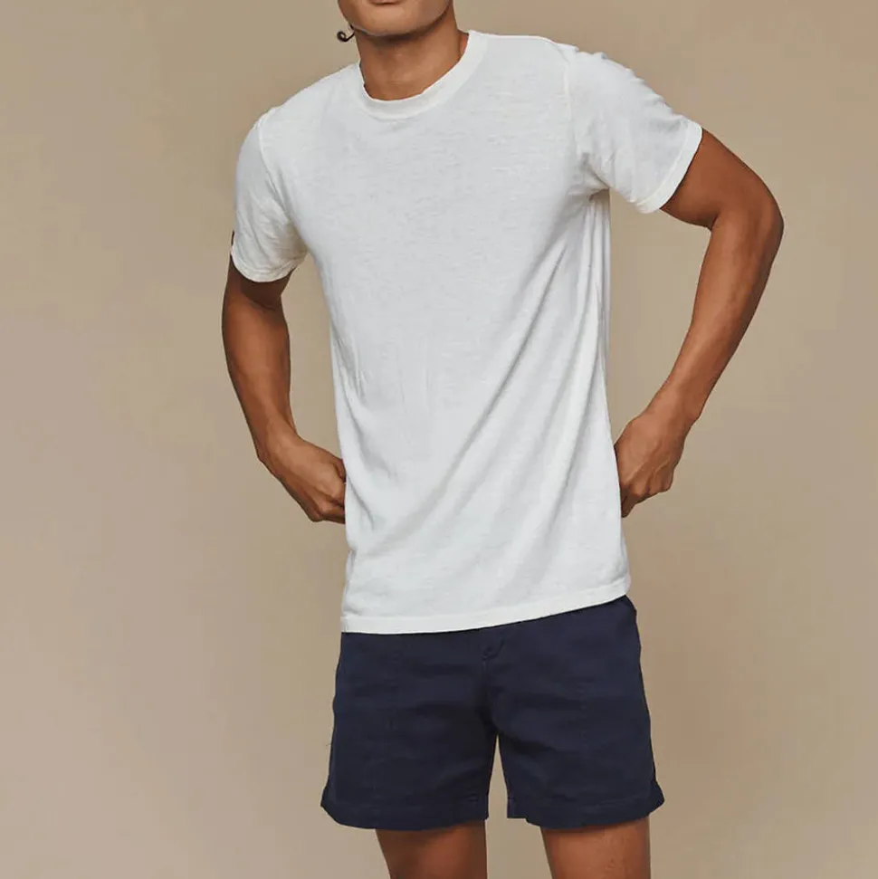 Jungmaven - Jung Tee - Washed White< T-Shirts