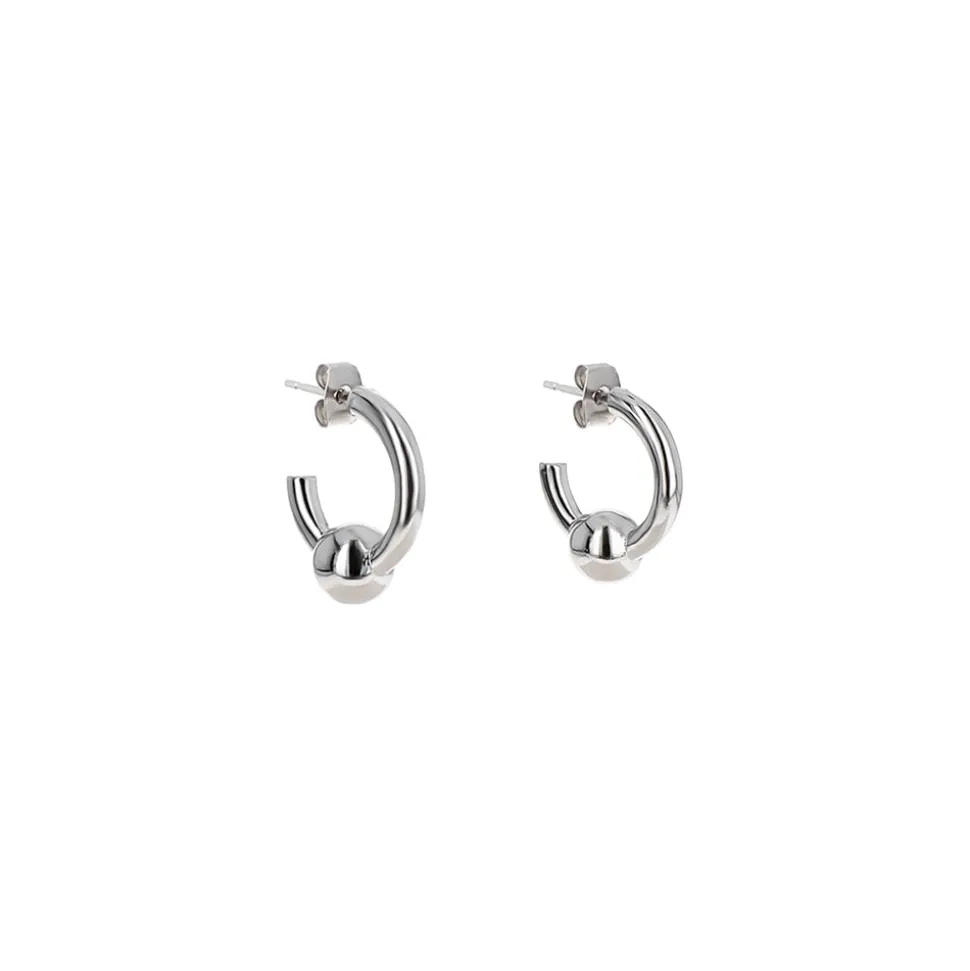 Justine Clenquet - Boucles d'oreilles Sam - Argent<Women Earrings