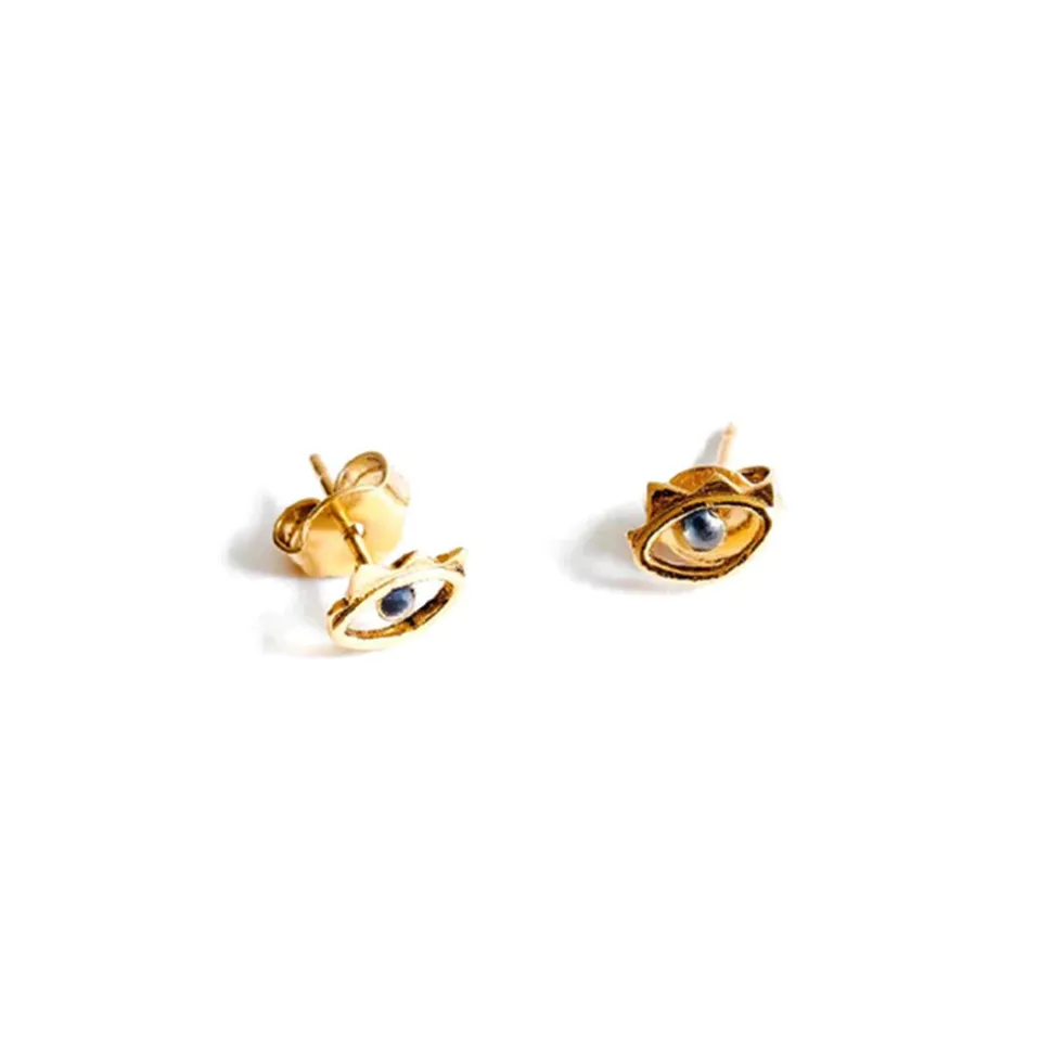 LA2L - Puces Sacha - oeil<Women Earrings