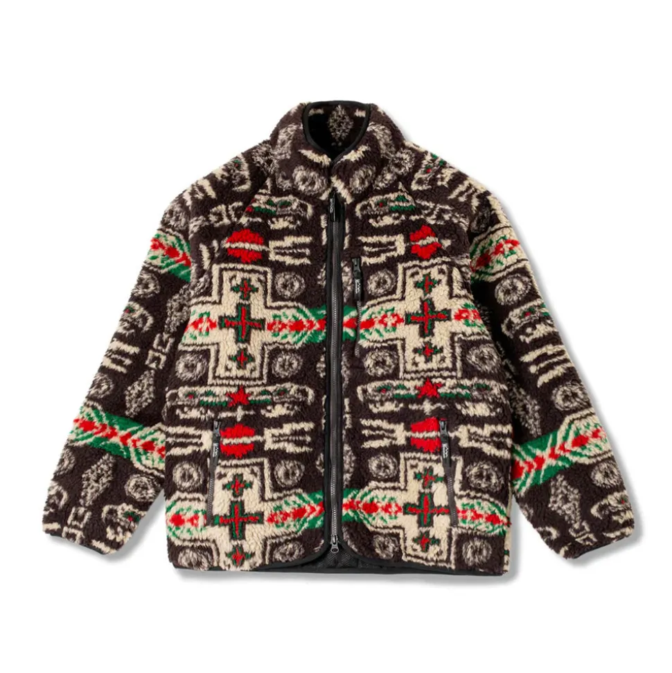 Manastash - Veste Chimayo Fleece - Marron< Jackets