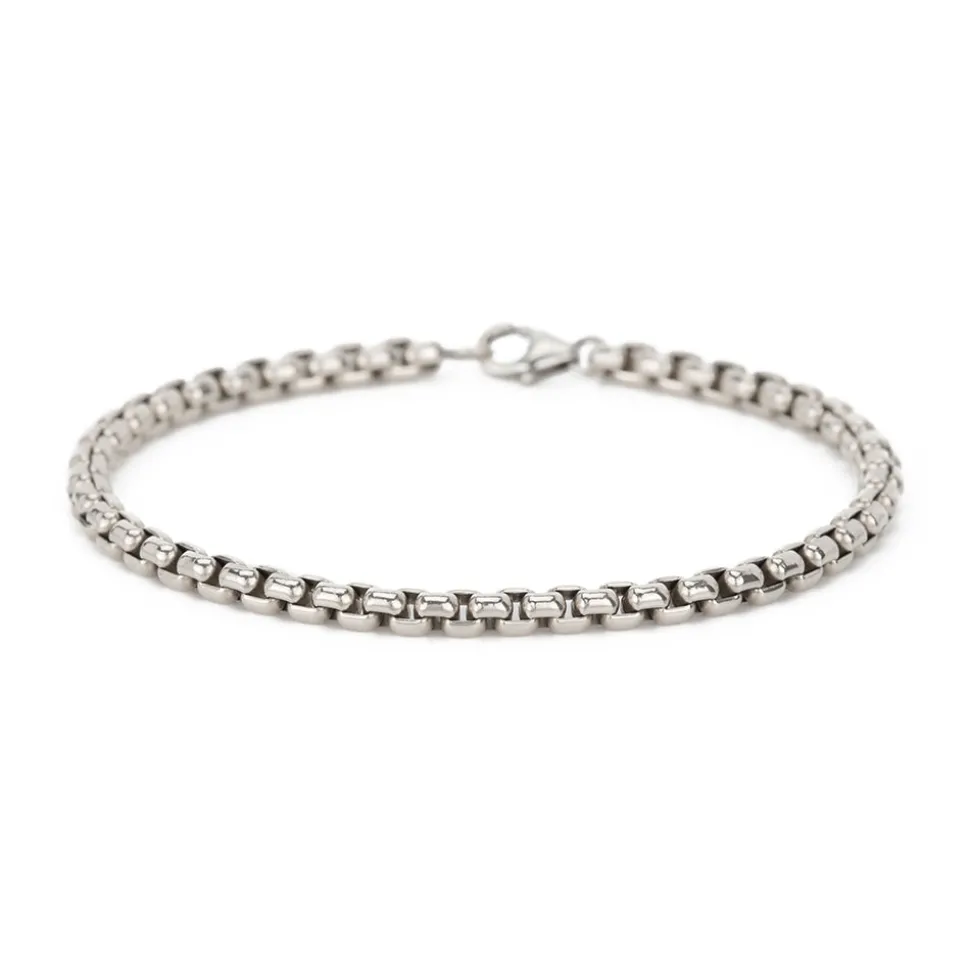 MARA SCALISE - Bracelet Box Chain - Silver<Women Bracelets