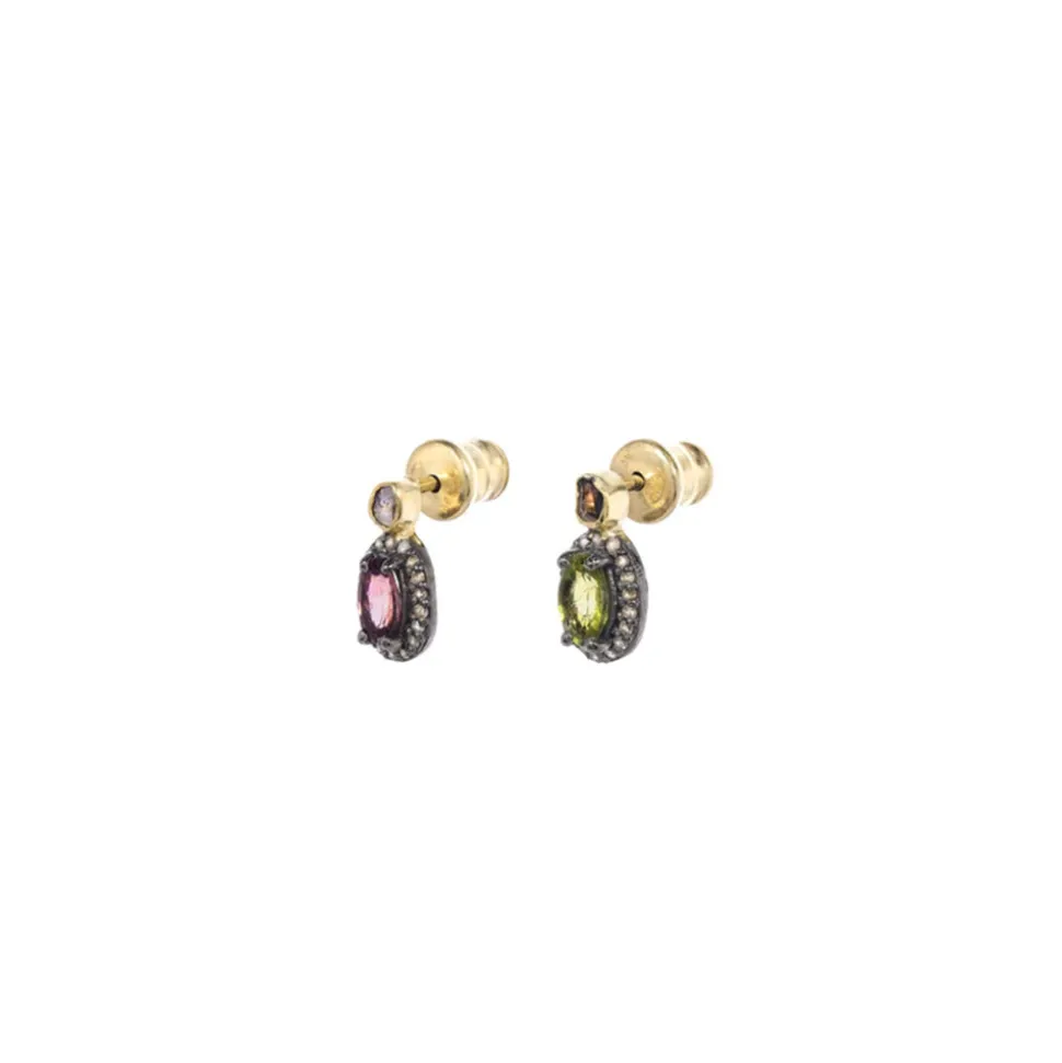 MARIE LAURE CHAMOREL - Boucles d'oreilles n°922 - Ruthenium<Women Earrings