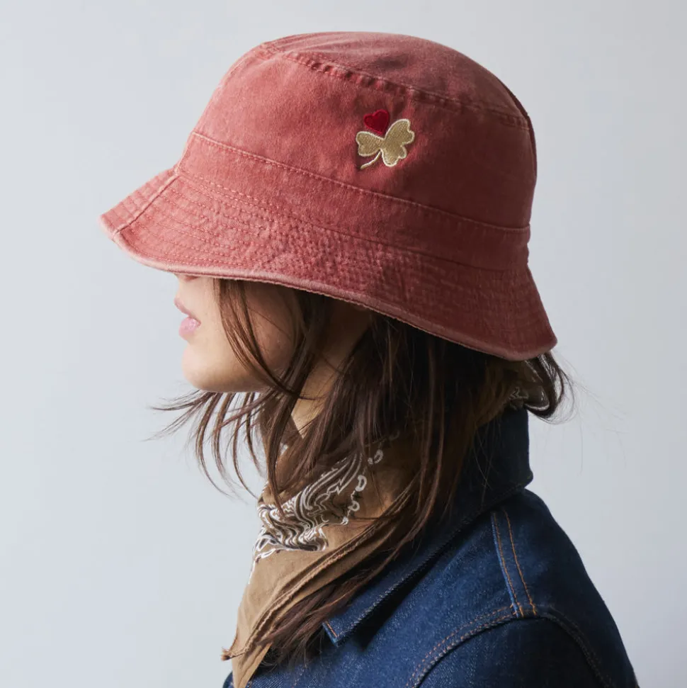 M05 Merci - Bob Trèfle - Orange<Women Bucket Hat