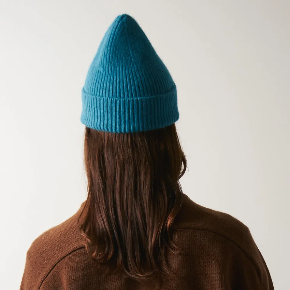 MA01 Merci - Bonnet Lucky - Bleu & Rose<Women Beanies | Beanies