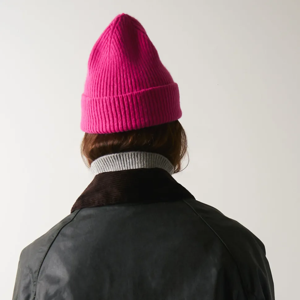 MA01 Merci - Bonnet Lucky - Rose & Jaune<Women Beanies | Beanies