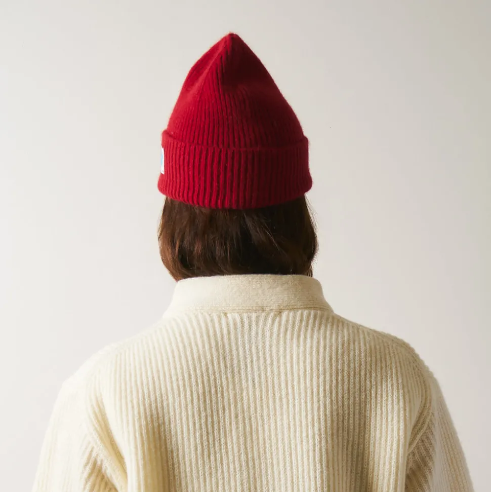 MA01 Merci - Bonnet Lucky - Rouge & Bleu<Women Beanies | Beanies