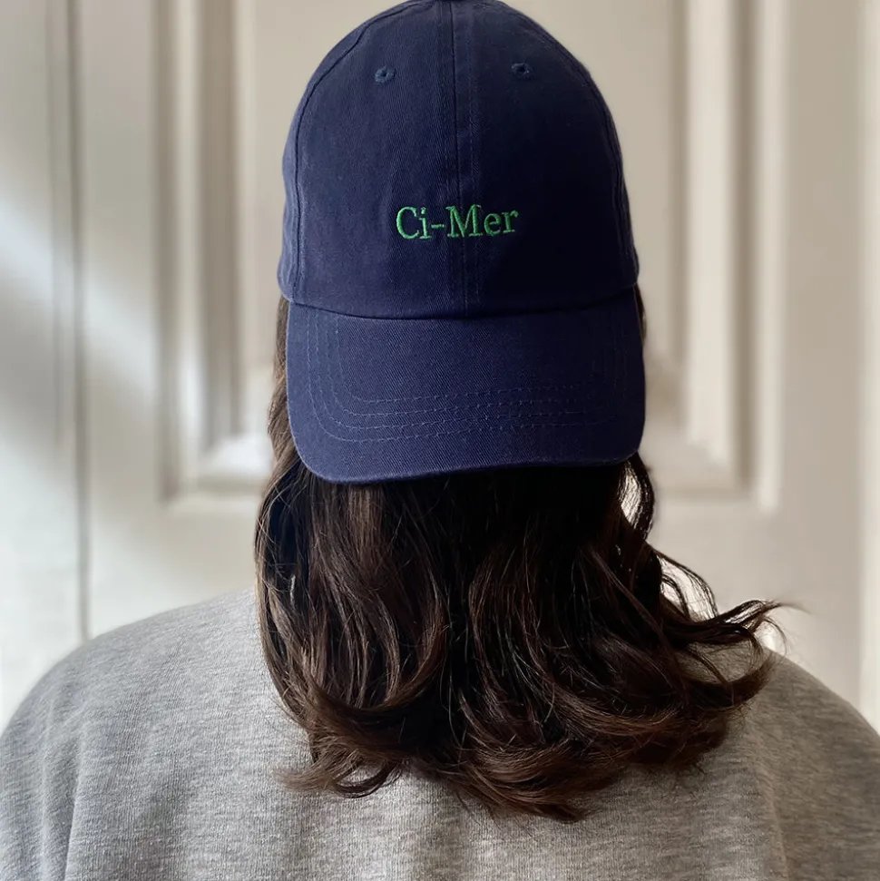 M05 Merci - Casquette Merci Ci-Mer - Marine<Women Caps | Caps