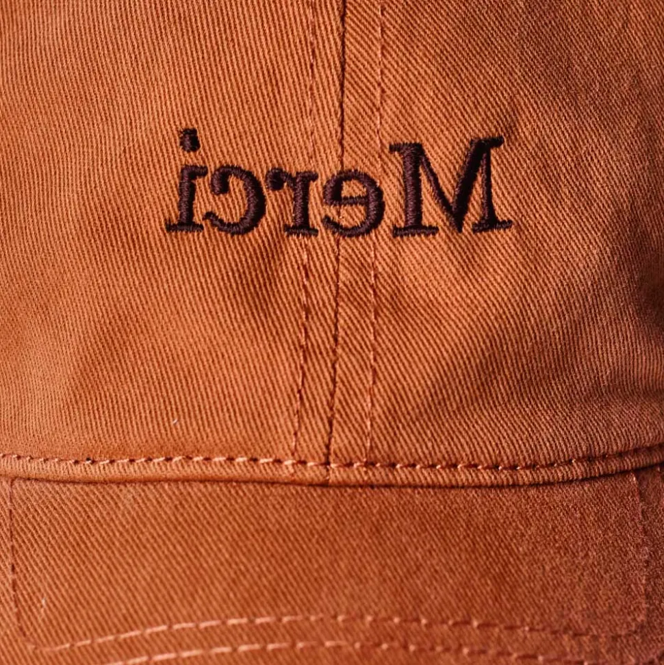 M05 Merci - Casquette Miroir - Terracotta & Marron<Women Caps | Caps