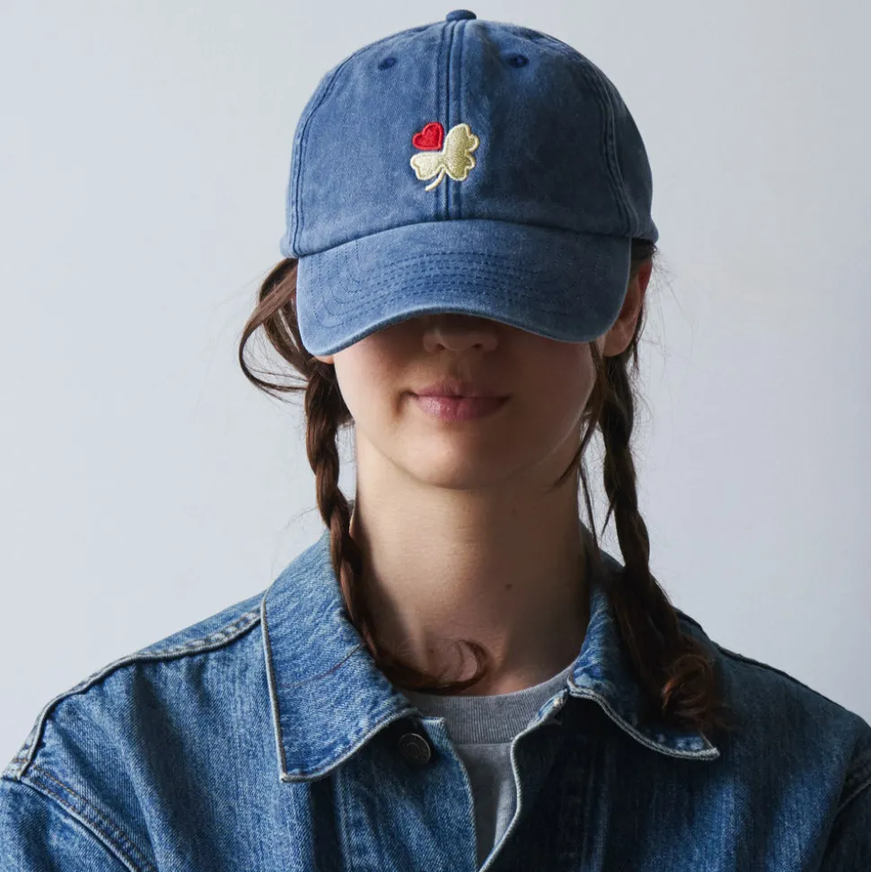 M05 Merci - Casquette Trèfle - Bleu<Women Caps | Caps