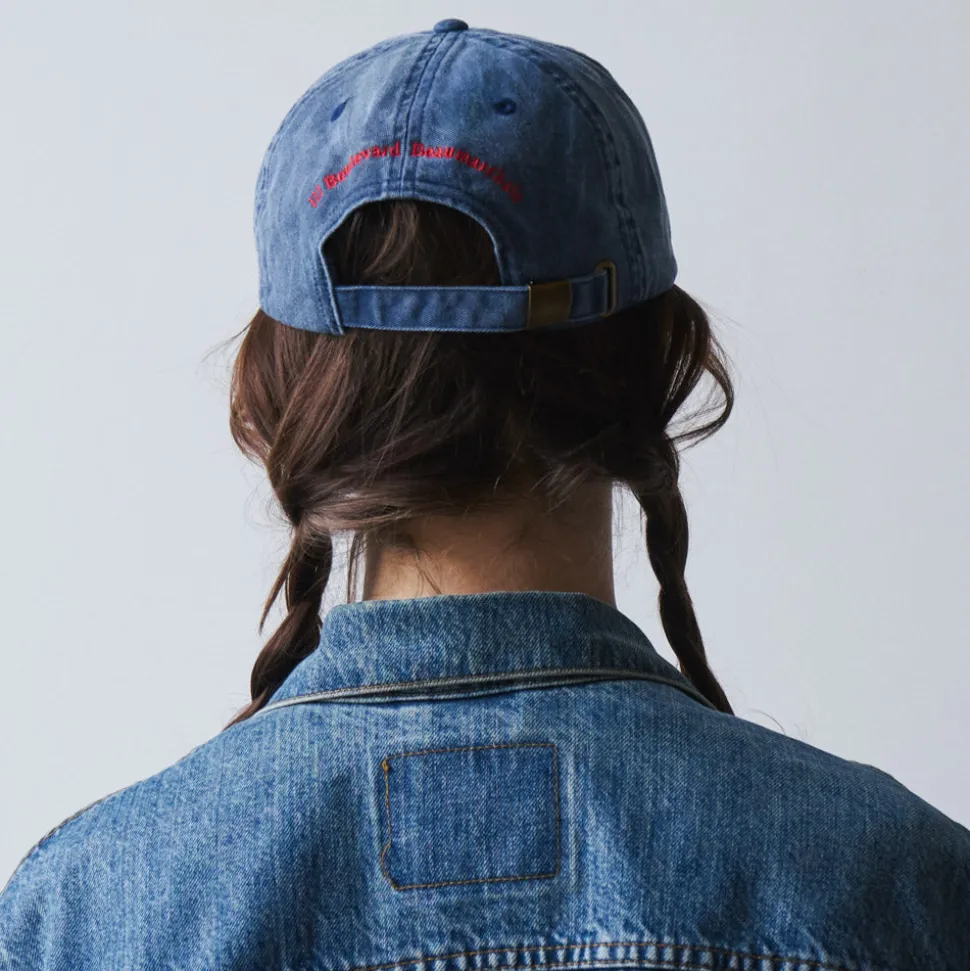 M05 Merci - Casquette Trèfle - Bleu<Women Caps | Caps