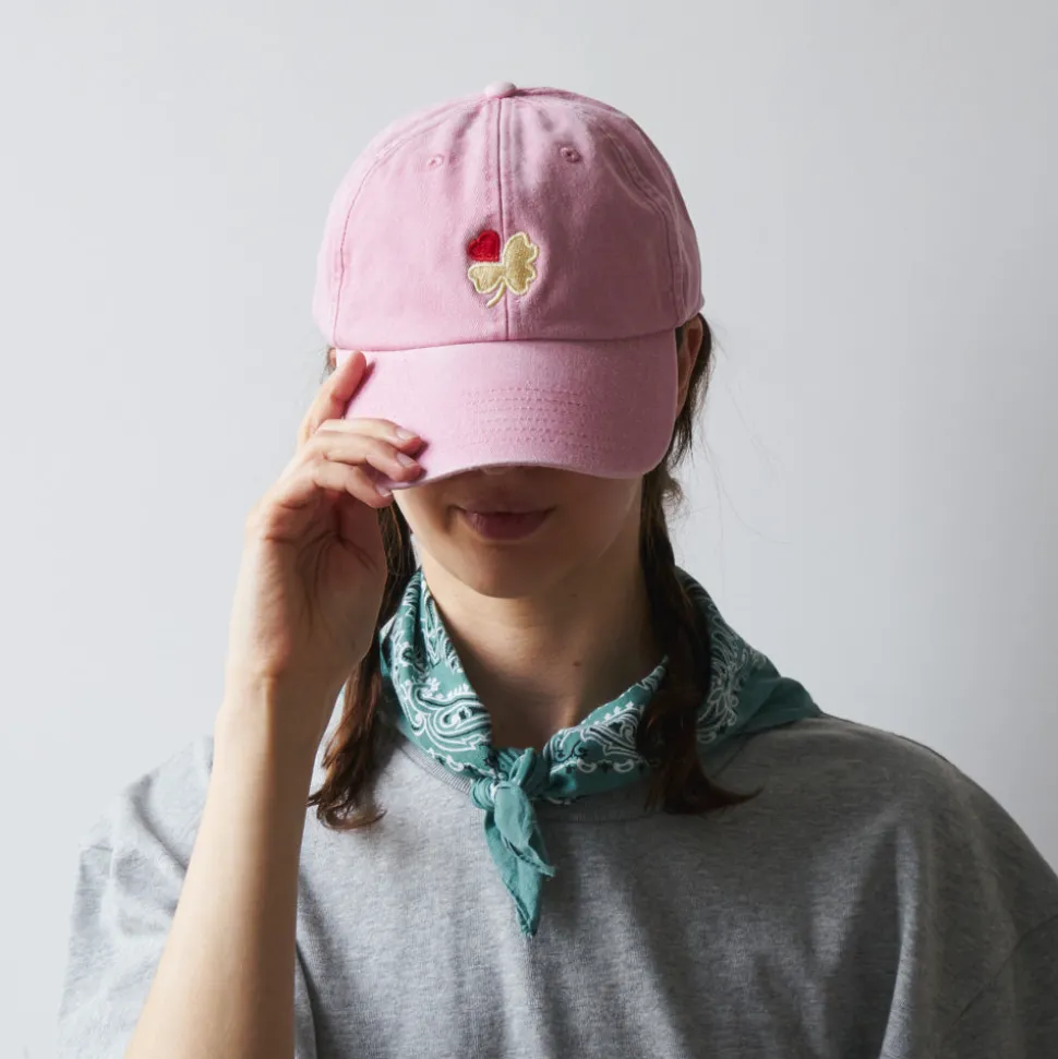 M05 Merci - Casquette Trèfle - Rose<Women Caps | Caps