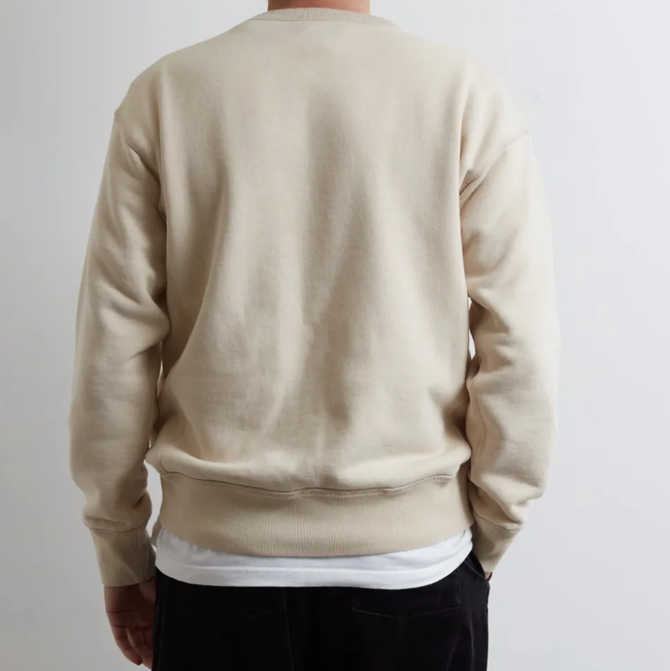 PE01 Merci - Crewneck Lucky - Cream< Sweats