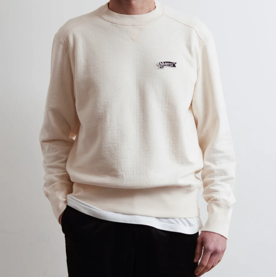 PE01 Merci - Pull Léon - Cream< Sweats