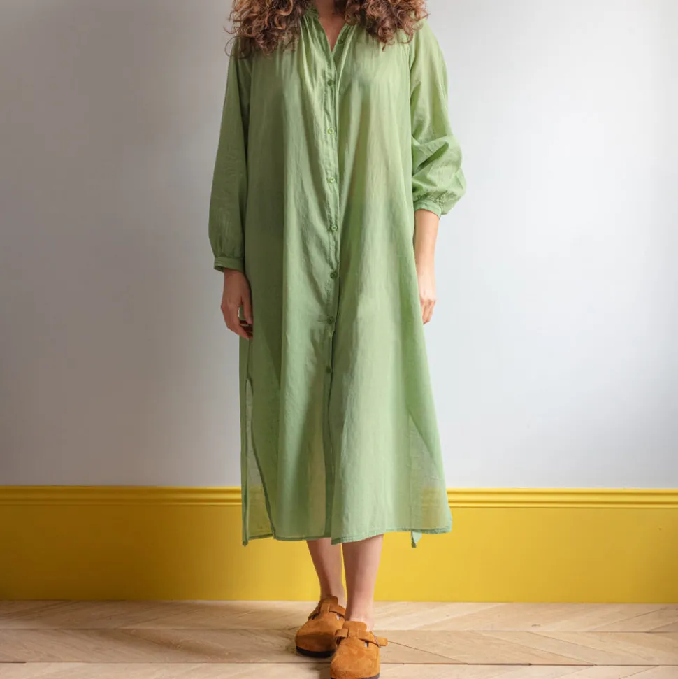 J01 Merci - Robe - Vert<Women Dresses