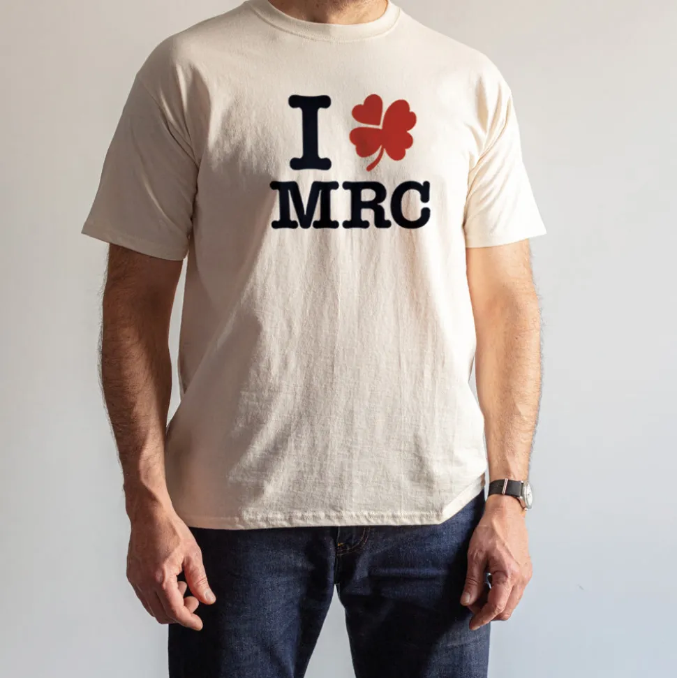 M05 Merci - T-Shirt I ❤️ MRC - Écru<Women T-Shirts | T-Shirts