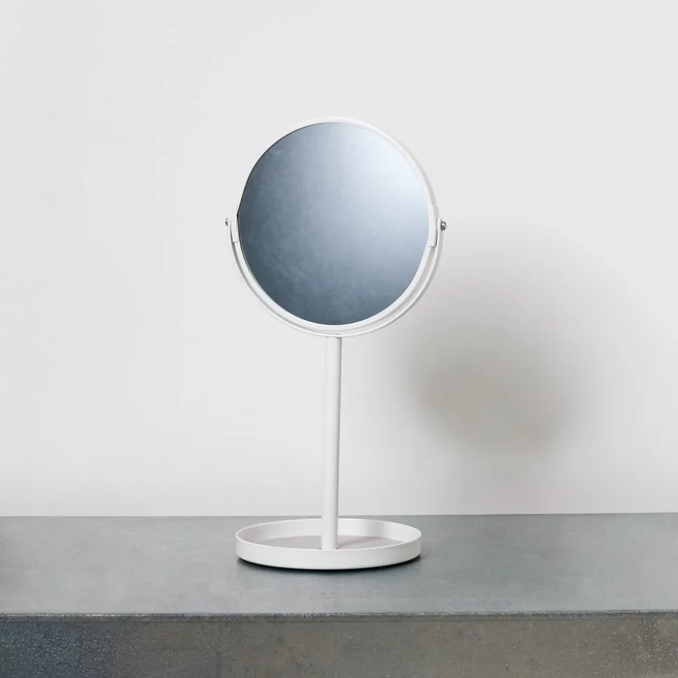 2939 YAMAZAKI Miroir avec Plateau - Blanc< Mirrors