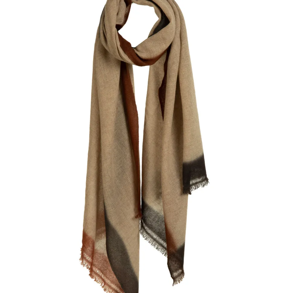 Mirror in the Sky - Echarpe Mirror - Marron<Women Shawls