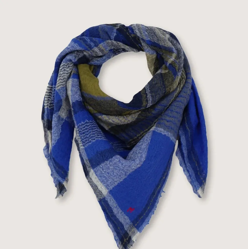 MOISMONT - Foulard n°752 - Royal Blue<Women Shawls