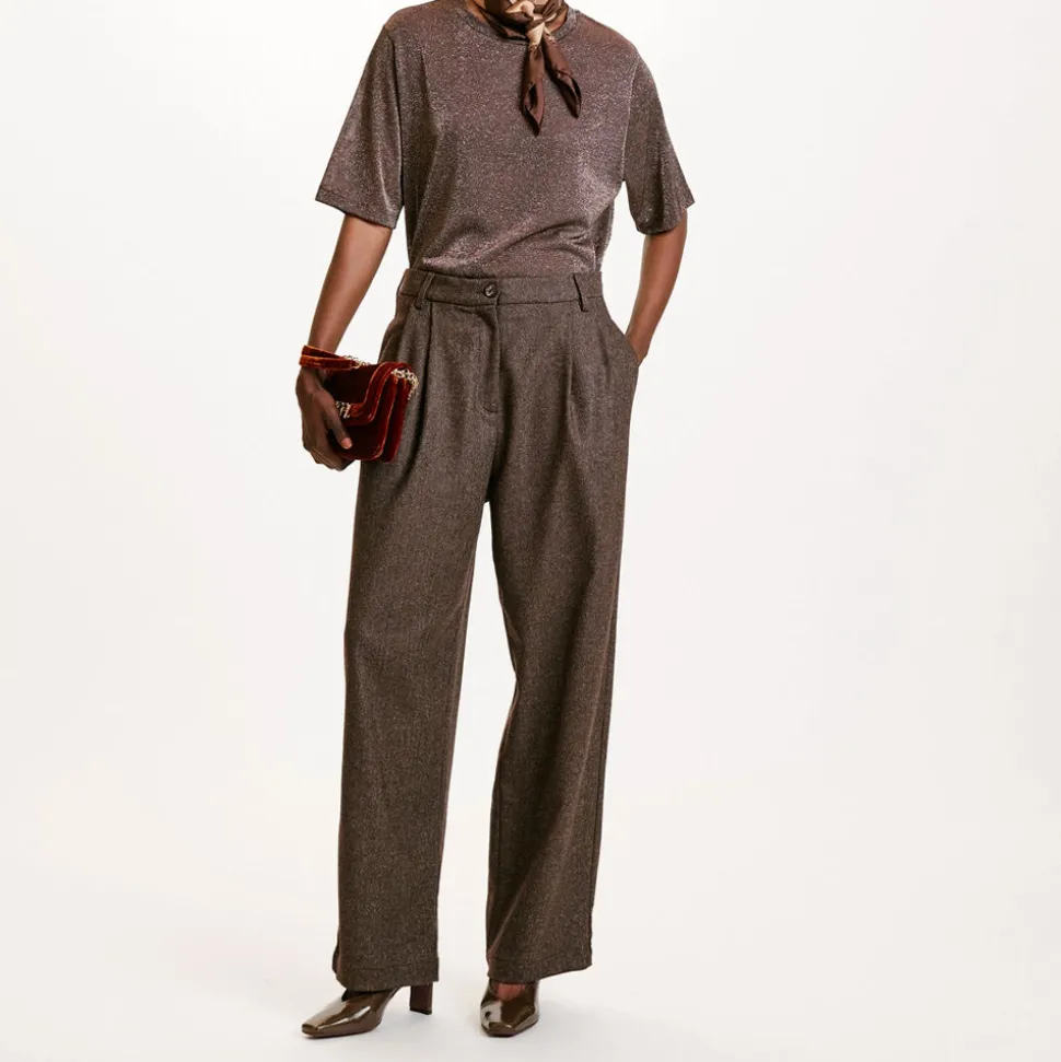 Momoni - Pantalon Adam - Marron<Women Pants