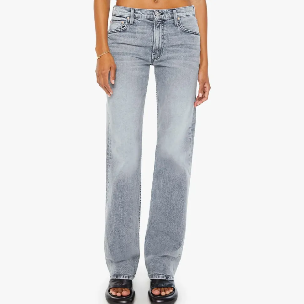 Mother - Jean Bookie heel - Gris<Women Jeans