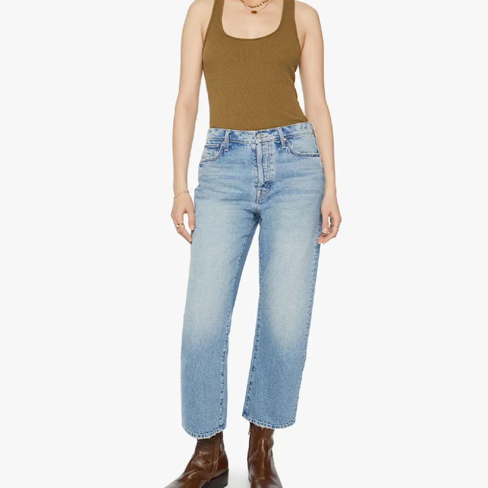 Mother - Jeans Ditcher Hover - Bleu<Women Jeans