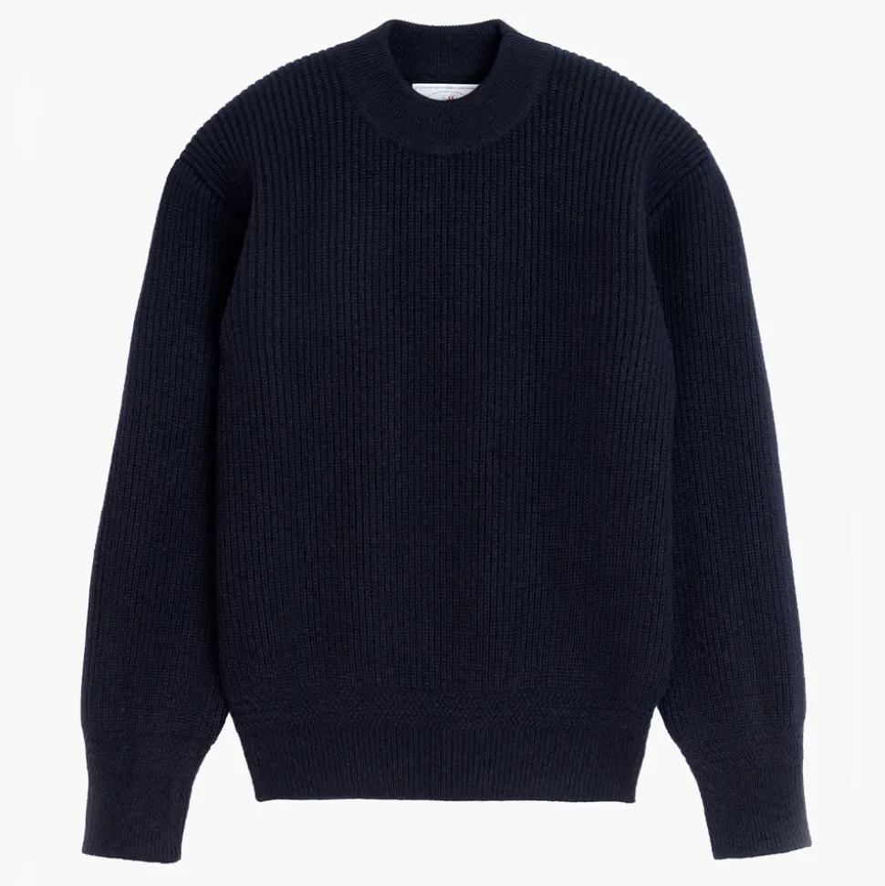 Museum Garments - Pull Deck - Marine< Knitwear