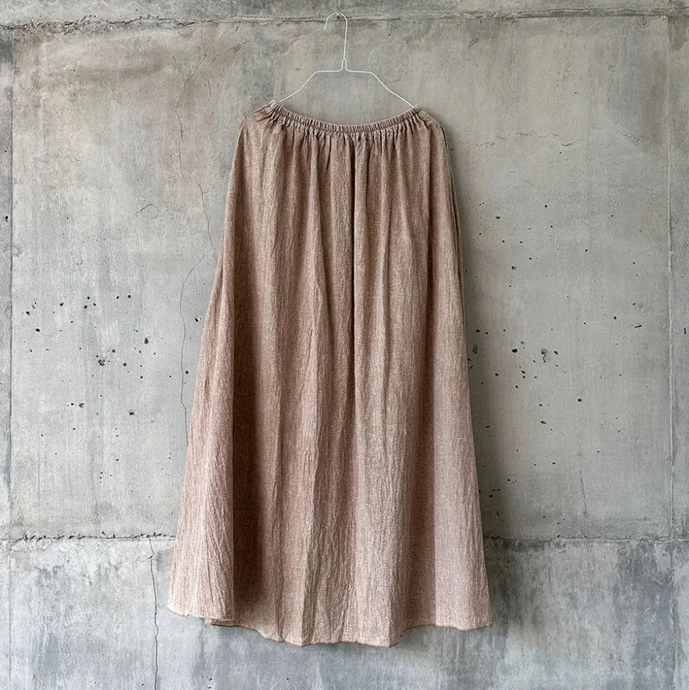 MYSAYANG - Jupe Bunga - Nude<Women Skirts