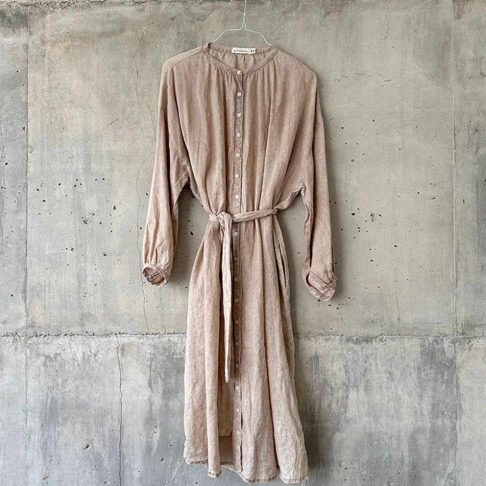 MYSAYANG - Robe Bayu Long - Nut<Women Dresses