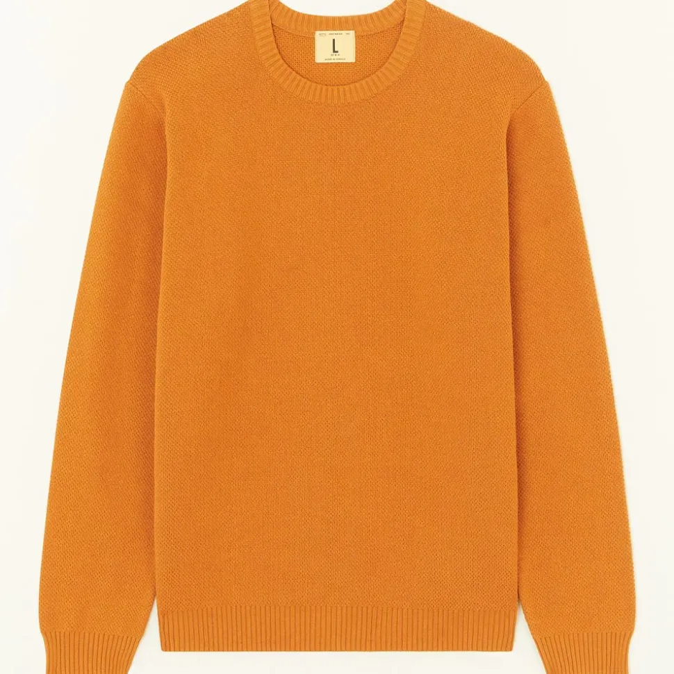 NITTO KNITWEAR - Pull Youri - Ocre< Knitwear